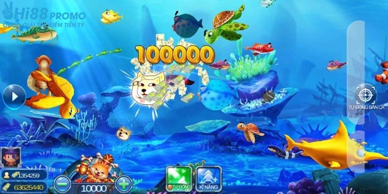 FC Cuộc chiến bắn cá Cuộc chiến bắn cá game sở hữu tốc độ siêu mượt